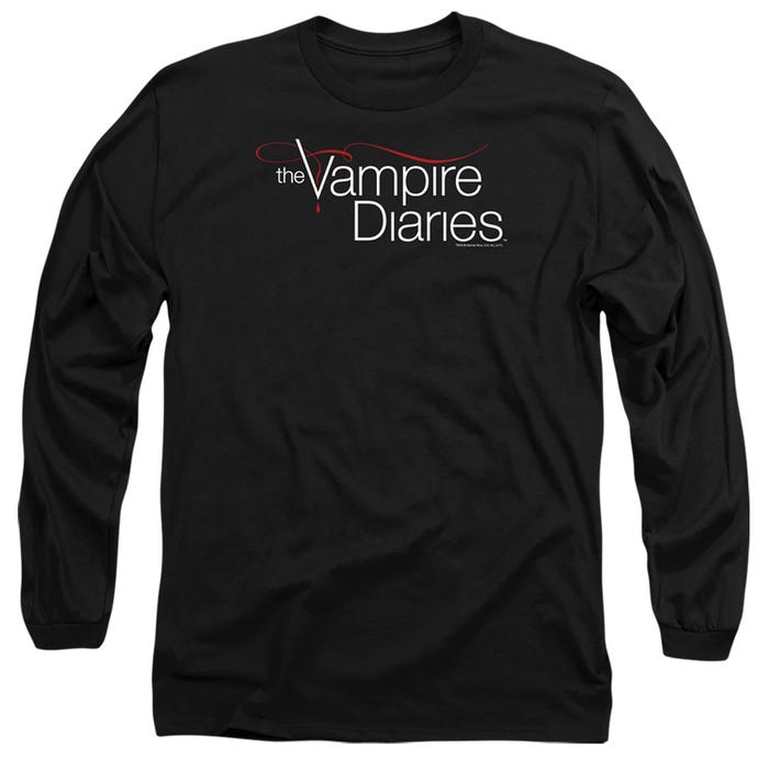 Vampire Diaries Tvd Logo Long Sleeve Shirt