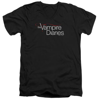 Vampire Diaries Tvd Logo V-Neck T-Shirt