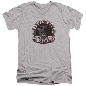 Vampire Diaries Timberwolves V-Neck T-Shirt