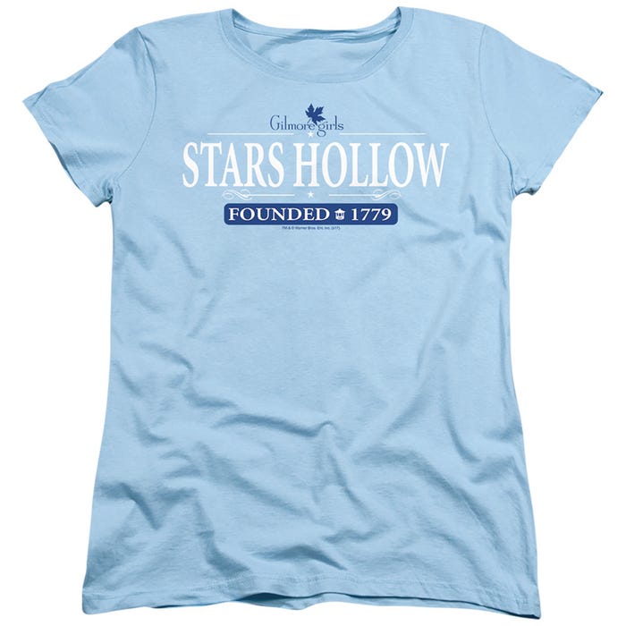 GILMORE GIRLS STARS HOLLOW Womens T-Shirt