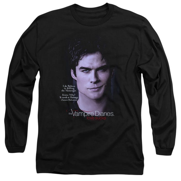 Vampire Diaries Messenger Long Sleeve Shirt