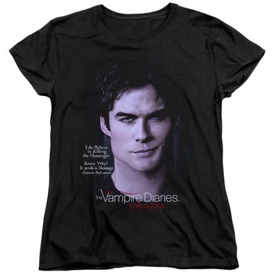 Vampire Diaries Messenger Womens T-Shirt