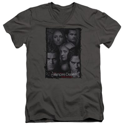 VAMPIRE DIARIES SO HERE WE ARE V-Neck T-Shirt
