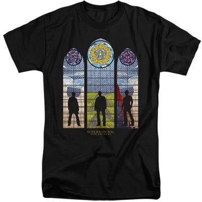 Supernatural Stained Glass Tall T-Shirt