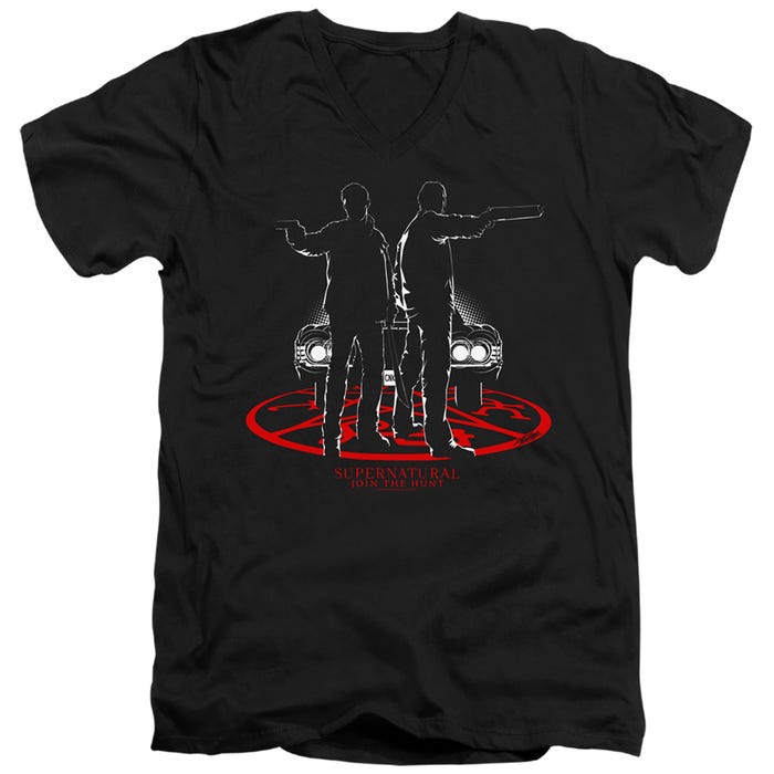 Supernatural Silhouettes V-Neck T-Shirt