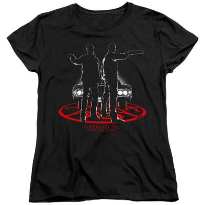 Supernatural Silhouettes Womens T-Shirt