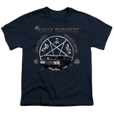 Supernatural Saving The People and Hunting Kids T-Shirt