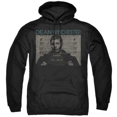 Supernatural Dean Mug Shot Hoodie