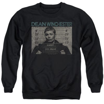 Supernatural Dean Mug Shot Sweatshirt