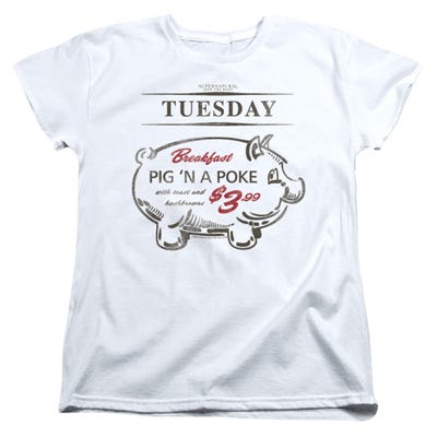 Supernatural Pig n Poke Womens T-Shirt