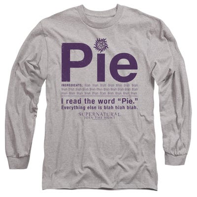 Supernatural Pie Long Sleeve Shirt