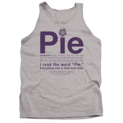 Supernatural Pie Tank Top