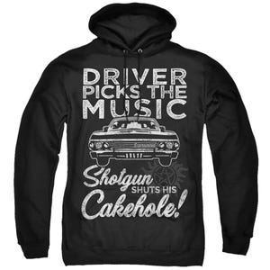 Supernatural Driver Picks Music Hoodie