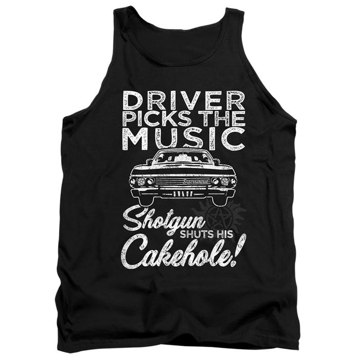Supernatural Driver Picks Music Tank Top