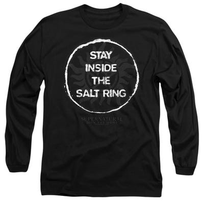 Stay Inside The Salt Ring Supernatural Long Sleeve Shirt