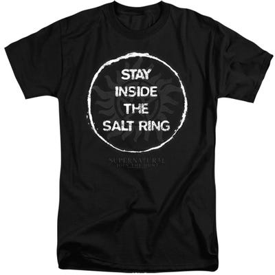 Stay Inside The Salt Ring Supernatural Tall T-Shirt