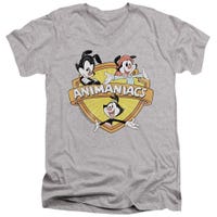 SHIELDED ANIMANIACS V-Neck T-Shirt