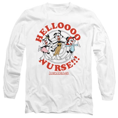 Animaniacs Hello Nurse Long Sleeve Shirt