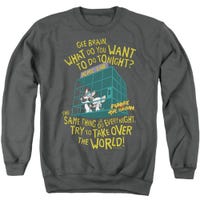 Pinky and The Brain The World Sweatshirt