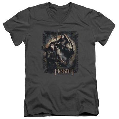 Weapons Drawn The Hobbit V-Neck T-Shirt