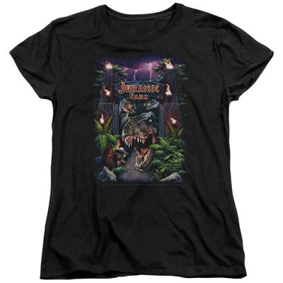 Welcome To The Park Jurassic Park Womens T-Shirt