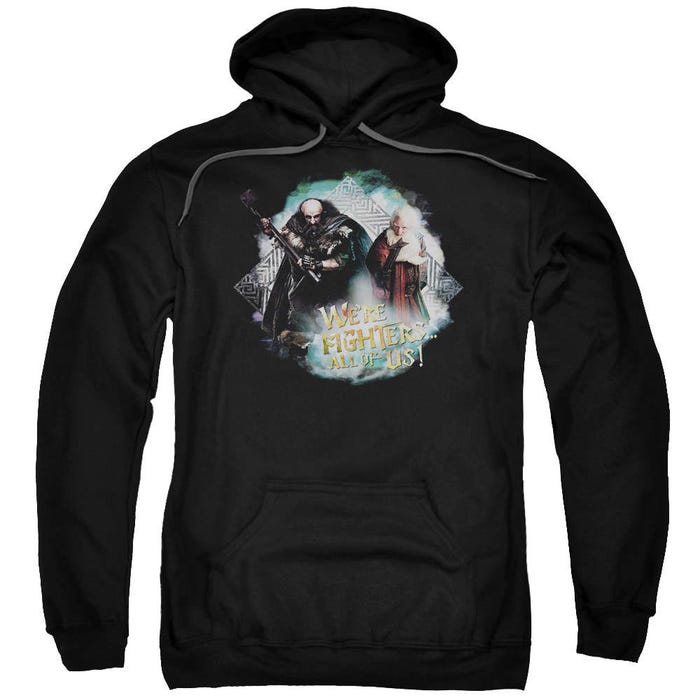 We'Re Fighters The Hobbit Hoodie