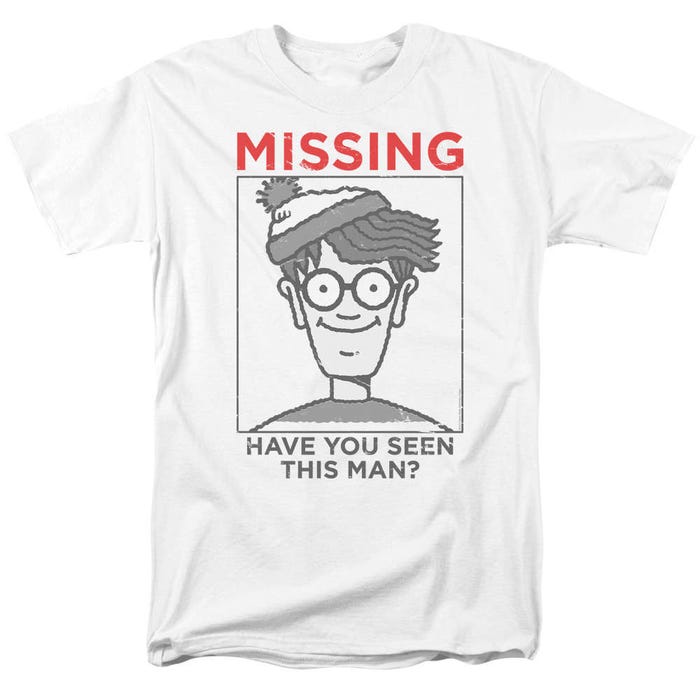 Where's Waldo Missing T-Shirt