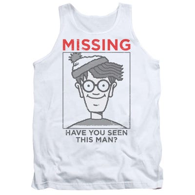 Where's Waldo Missing Tank Top