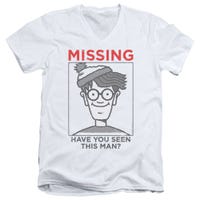 Where's Waldo Missing V-Neck T-Shirt
