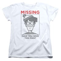 Where's Waldo Missing Womens T-Shirt