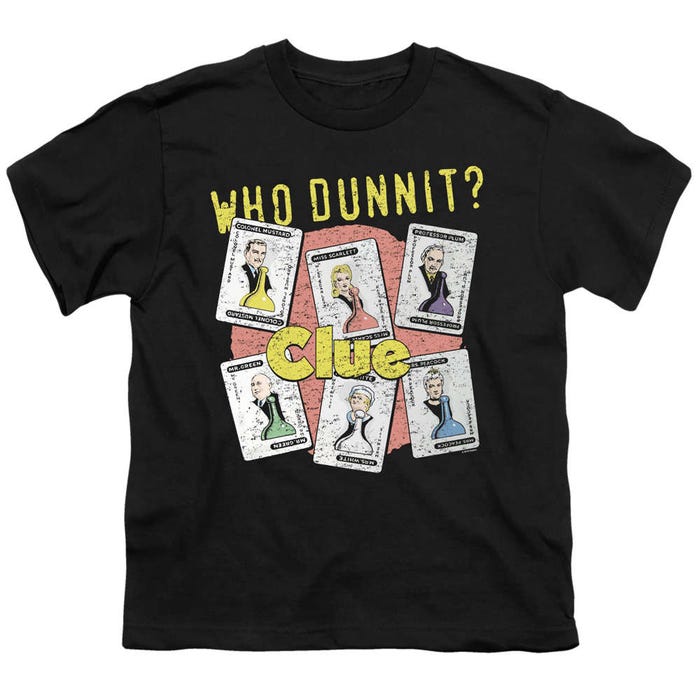 Who Dunnit? Kids T-Shirt