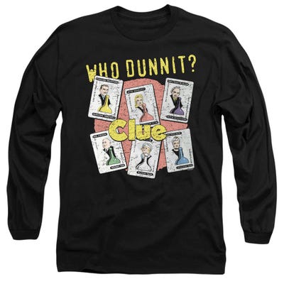 Who Dunnit? Long Sleeve Shirt