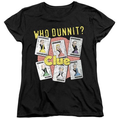 Who Dunnit? Womens T-Shirt
