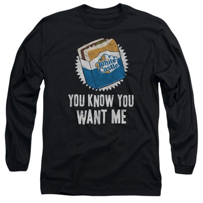 White Castle You Know You Want Me Long Sleeve Shirt