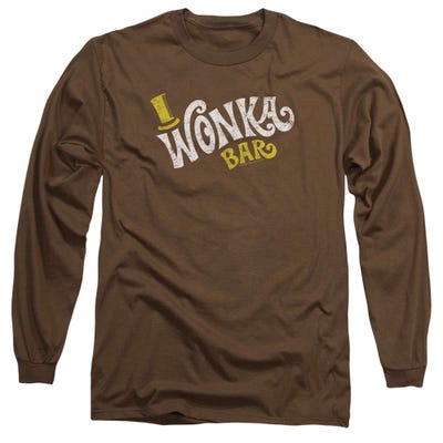 Willy Wonka And The Chocolate Factory Logo Long Sleeve Shirt