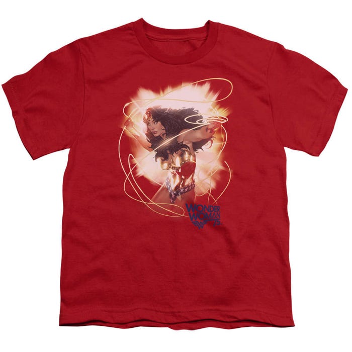 Wonder Woman - 75th Burst Kids T-Shirt