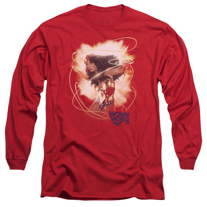 Wonder Woman - 75th Burst Long Sleeve Shirt