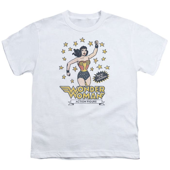 Wonder Woman Action Figure Kids T-Shirt