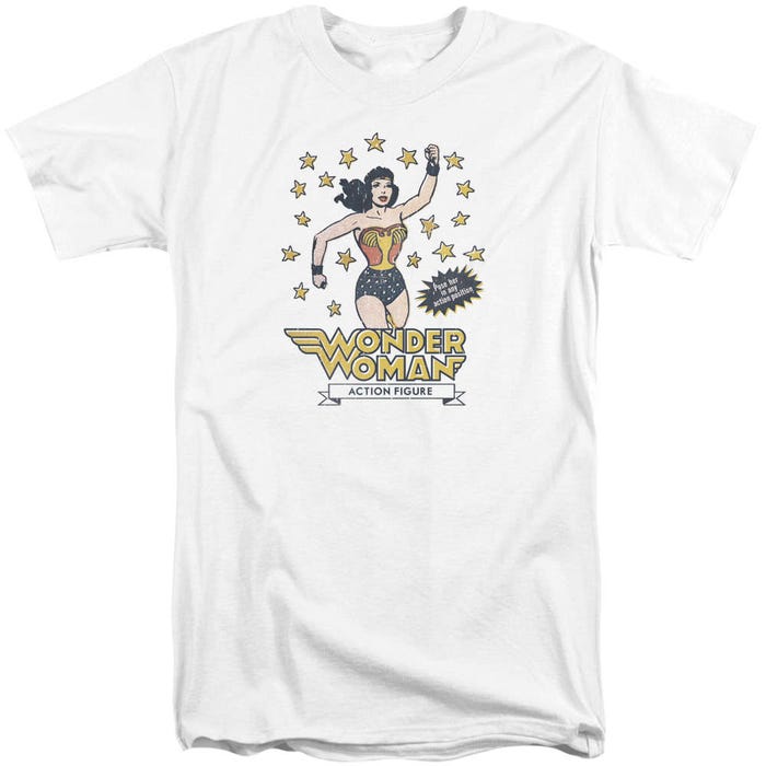 Wonder Woman Action Figure Tall T-Shirt