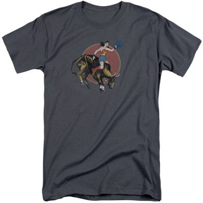 Wonder Woman Bull Rider Tall T-Shirt