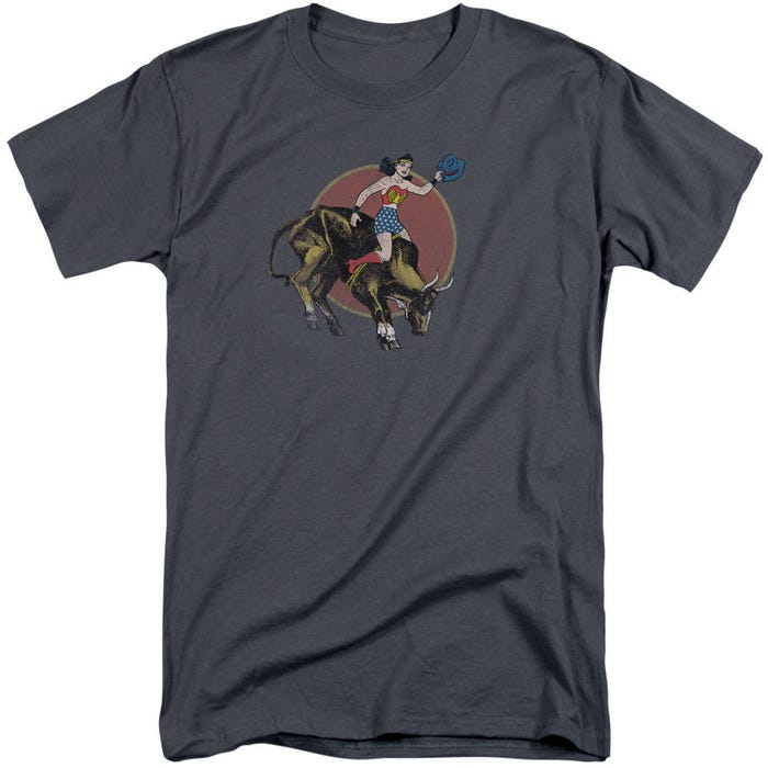 Wonder Woman Bull Rider Tall T-Shirt