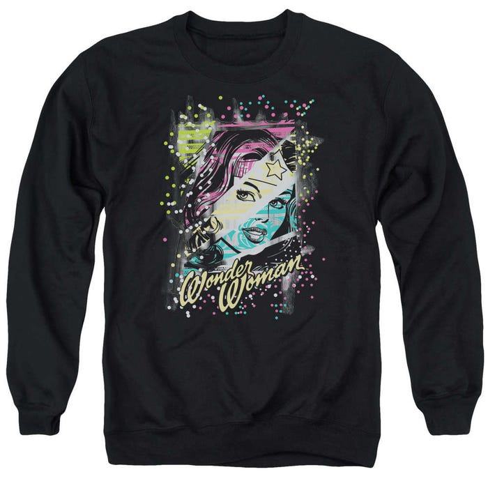 Wonder Woman Color Block Sweatshirt