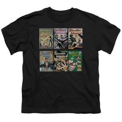 Wonder Woman Covers Kids T-Shirt