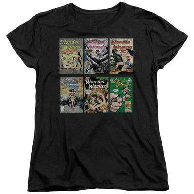 Wonder Woman Covers Womens T-Shirt