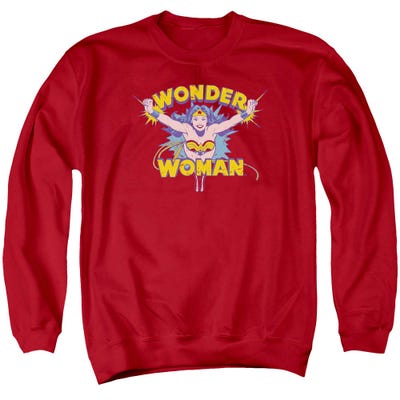 Wonder Woman Flying Through Sweatshirt