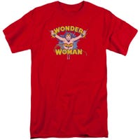 Wonder Woman Flying Through Tall T-Shirt