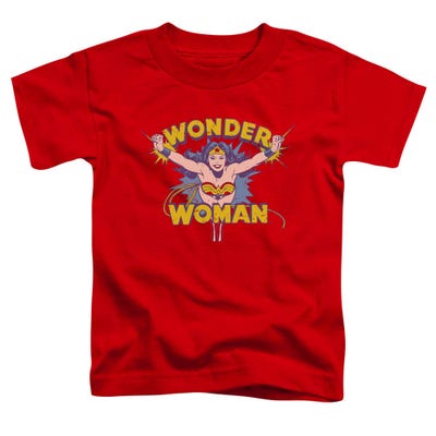 Wonder Woman Flying Through Toddler T-Shirt