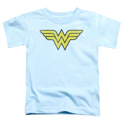 Wonder Woman Logo Distressed Toddler T-Shirt