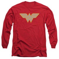 Wonder Woman Logo Long Sleeve Shirt