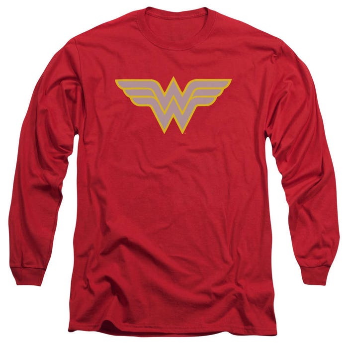 Wonder Woman Logo Long Sleeve Shirt